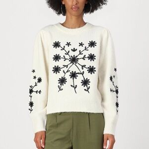 NWT Vero Moda Sweater - birch/black/beige - size medium